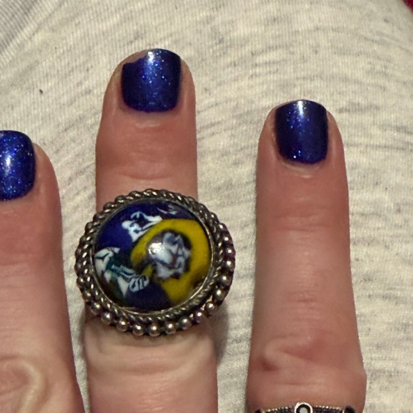 Handmade STERLING adjustable ring - Picture 4 of 4